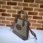 Gucci 1955 Horsebit Small Top Handle Bag 621220 GG Canvas Brown 2020