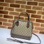 Gucci 1955 Horsebit Small Top Handle Bag 621220 GG Canvas Brown 2020