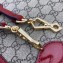 Gucci 1955 Horsebit Small Top Handle Bag 621220 GG Canvas Red 2020