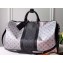 Louis Vuitton Monogram Canvas Keepall Bandouliere 50 Bag M43818 Black/Silver 2020