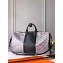 Louis Vuitton Monogram Canvas Keepall Bandouliere 50 Bag M43818 Black/Silver 2020