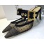 Dior Heel 7.5cm D-Dior Slingbacks Mules Dotted Swiss Black