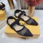 Fendi Colibri Tech Mesh Slingbacks Sabots Flats Black 2020