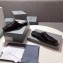 Balenciaga Cosy BB Flat Mules Slides Slippers Croco Pattern Black 2020