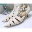 Dior Sauvage Heel 3.5cm Calfskin Pumps Creamy 2020