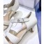 Dior Sauvage Heel 3.5cm Calfskin Pumps Creamy 2020