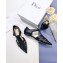 Dior Sauvage Heel 1cm Calfskin Ballerinas Flats Black 2020