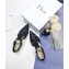 Dior Sauvage Heel 1cm Calfskin Ballerinas Flats Black 2020