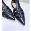 Dior Sauvage Heel 1cm Calfskin Ballerinas Flats Black 2020