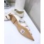 Dior Sauvage Heel 1cm Calfskin Ballerinas Flats Creamy 2020