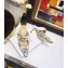 Dior Heel 7.5cm D-Dior Slingbacks Mules Tweed White