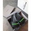 Balenciaga 3D Logo Piscine Pool Slide Sandals Black/Fluo Green 2020