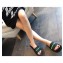 Balenciaga 3D Logo Piscine Pool Slide Sandals Black/Fluo Green 2020