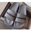Balenciaga 3D Logo Piscine Pool Slide Sandals Gray 2020