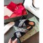 Gucci GG Canvas Cross-strap Slide Sandals Blue 2020