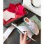 Gucci GG Canvas Cross-strap Slide Sandals White 2020