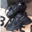 Balenciaga All Over Logo Print Triple S Trainers Sneakers Black 2020