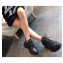 Balenciaga All Over Logo Print Triple S Trainers Sneakers Black 2020