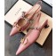Gucci Chain Leather Pumps with Horsebit 616596 Pink 2020