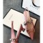 Gucci Chain Leather Pumps with Horsebit 616596 Pink 2020
