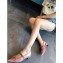 Gucci Chain Leather Pumps with Horsebit 616596 Pink 2020