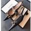 Gucci Chain Leather Pumps with Horsebit 616596 Black 2020