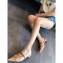 Gucci Chain Leather Pumps with Horsebit 616596 White 2020