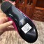 Balenciaga Oval Embossed Logo Mules Sandals Fuchsia 2020