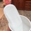 Balenciaga Oval Embossed Logo Mules Sandals White 2020