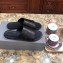 Balenciaga Oval Embossed Logo Mules Sandals Black 2020