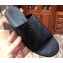 Balenciaga Oval Embossed Logo Mules Sandals Black 2020