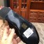 Balenciaga Oval Embossed Logo Mules Sandals Black 2020