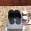 Balenciaga Oval Embossed Logo Mules Sandals Black 2020