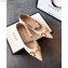 Gucci Chain Leather Ballet Flats with Horsebit 621161 White 2020
