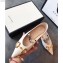 Gucci Chain Leather Ballet Flats with Horsebit 621161 White 2020