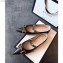 Gucci Chain Leather Ballet Flats with Horsebit 621161 Black 2020