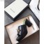 Gucci Mid-heel 8.5cm Platform 3cm Horsebit Slide Sandals Leather Black 2020