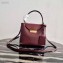 Prada Saffiano Leather Tote Bag 1BN012 Burgundy 2020