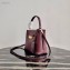 Prada Saffiano Leather Tote Bag 1BN012 Burgundy 2020