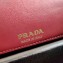 Prada Saffiano Leather Tote Bag 1BN012 Burgundy 2020