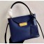 Prada Saffiano Leather Tote Bag 1BN012 Blue 2020