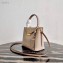 Prada Saffiano Leather Tote Bag 1BN012 Beige 2020