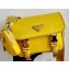 Prada Nylon and Saffiano Leather Shoulder Bag 2VD034 Yellow 2020