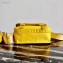Prada Nylon and Saffiano Leather Shoulder Bag 2VD034 Yellow 2020