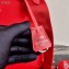 Prada Tesuto Shopping Tote Bag 1BG320 Red 2020