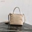 Prada Tesuto Shopping Tote Bag 1BG320 Beige 2020