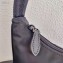 Prada Re-Edition 2000 Nylon Mini Hobo Bag 1NE515 Black/Red Logo 2020