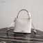 Prada Saffiano Leather Tote Bag 1BN012 White 2020