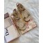 Dior Diorexpress Woven and Embroidered Cotton Espadrilles Sandals Beige 2020