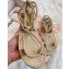 Dior Diorexpress Woven and Embroidered Cotton Espadrilles Sandals Beige 2020